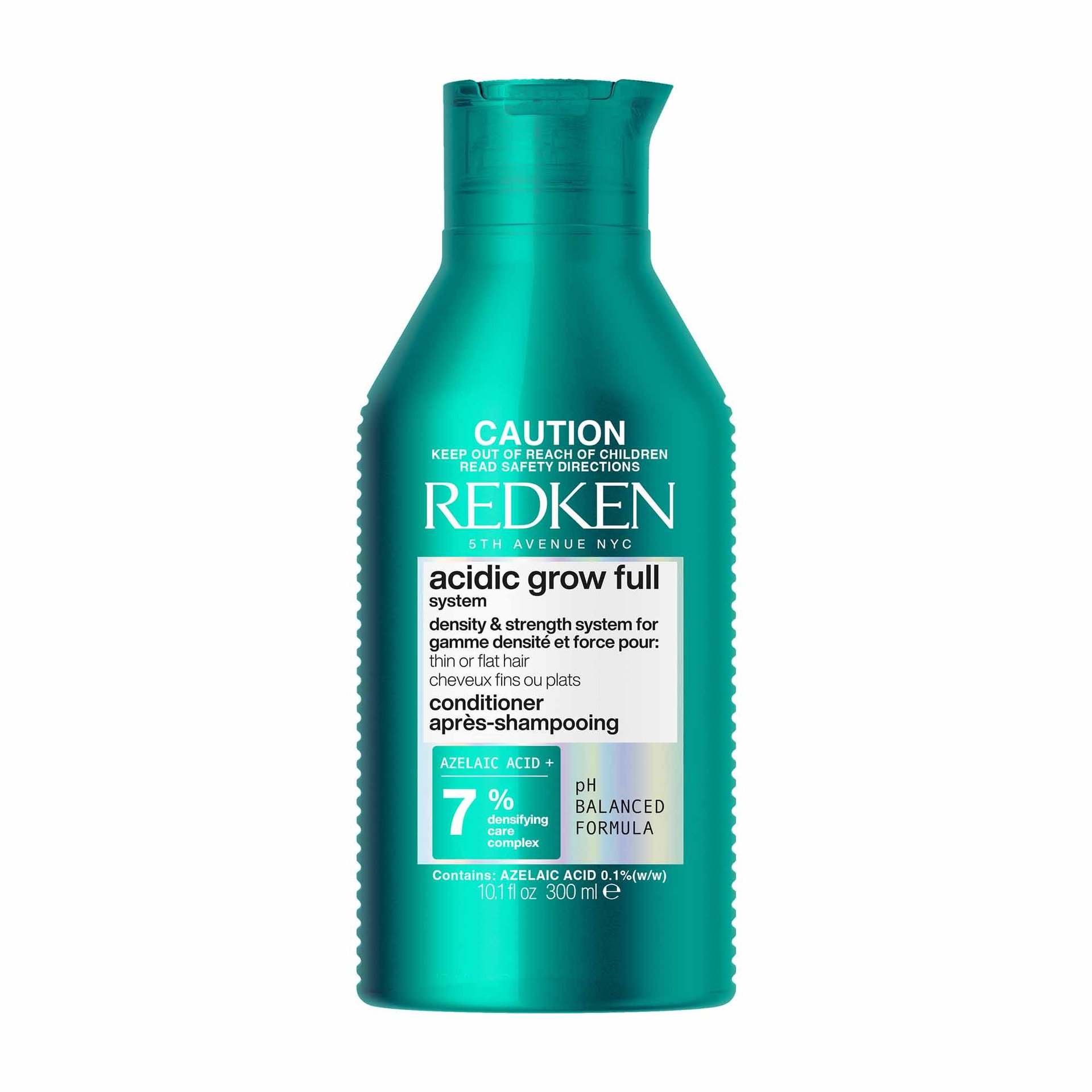 Redken Acidic Grow Full System Densifying Conditioner for thin, flat hair