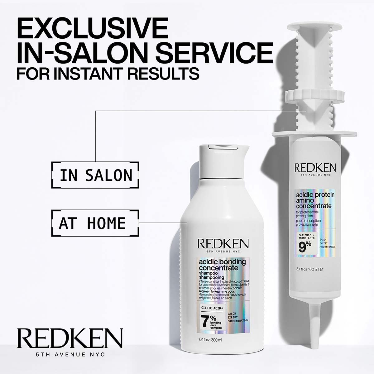 Acidic Bonding Concentrate: Exclusive In-Salon Service For Instant Results