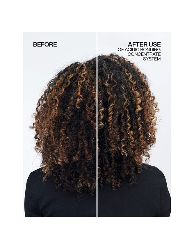 Redken Acidic Bonding Concentrate Before and After