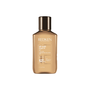 Redken All Soft Argan-6 Oil multi-care treatment for dry brittle hair, 111ml bottle with 12% moisture complex and pH balanced formula
