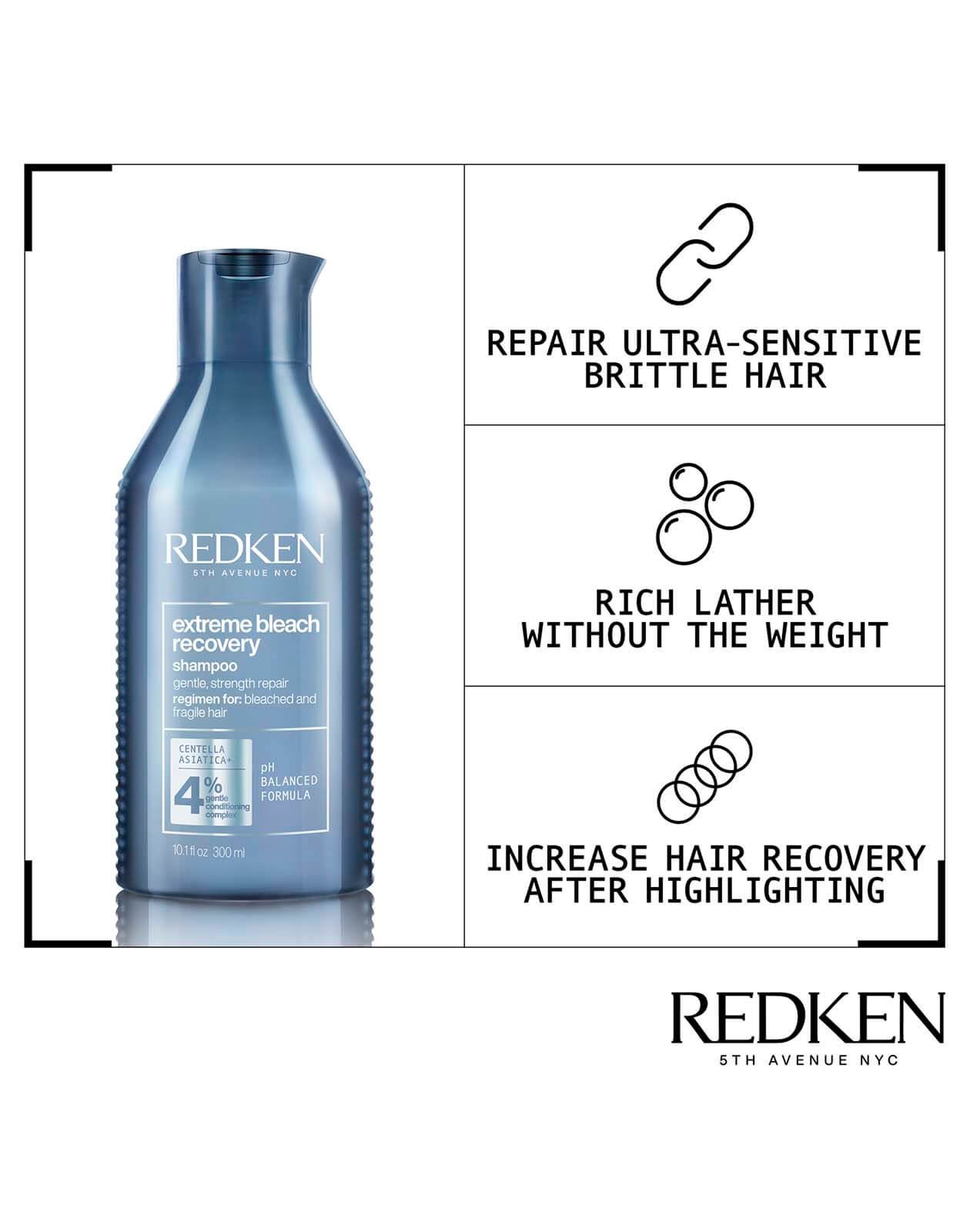 Extreme Bleach Recovery Shampoo for Bleached, Damaged Hair