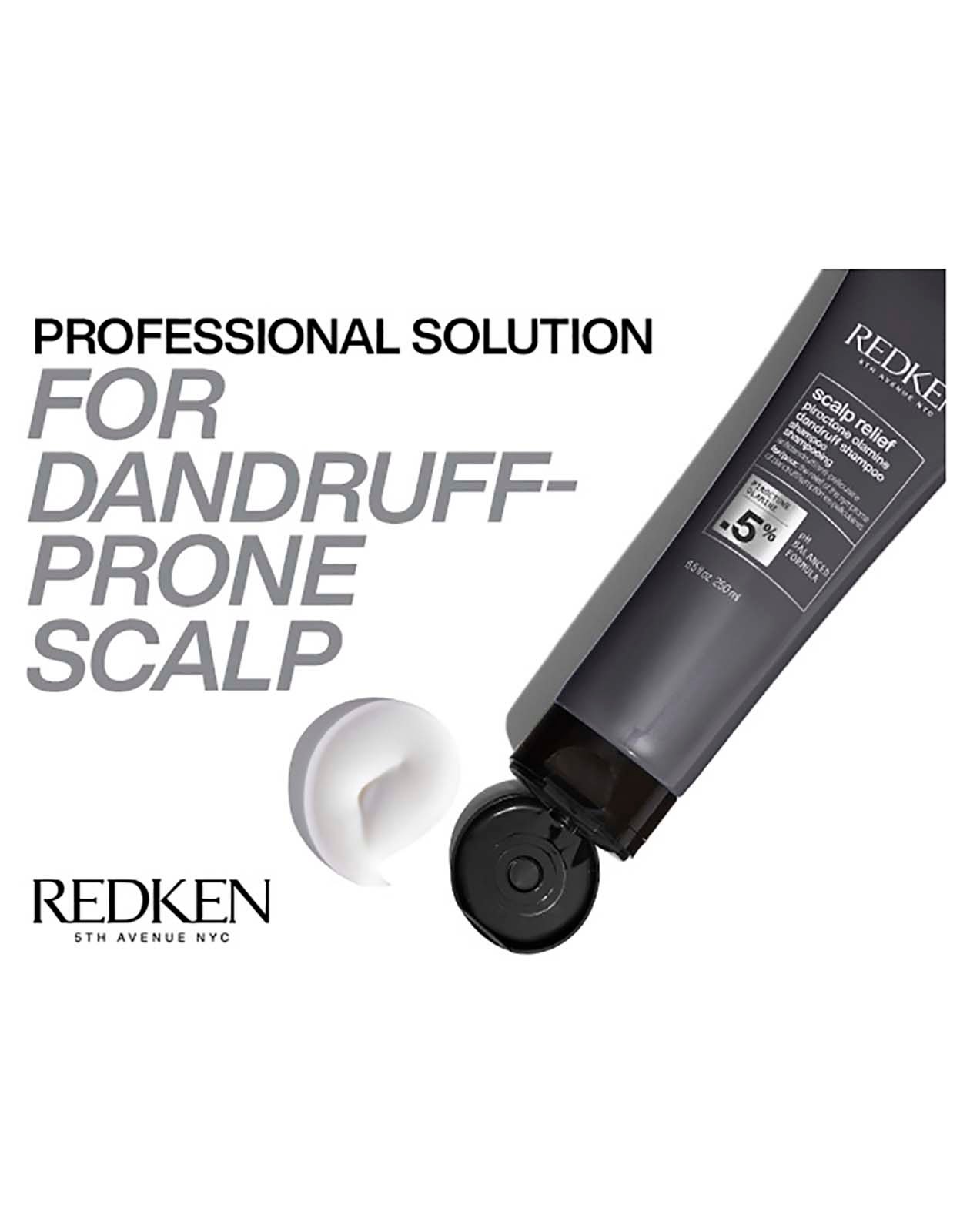 Derbeville test I modsætning til Gøre mit bedste Scalp Relief Dandruff Control Shampoo | Redken Australia & NZ