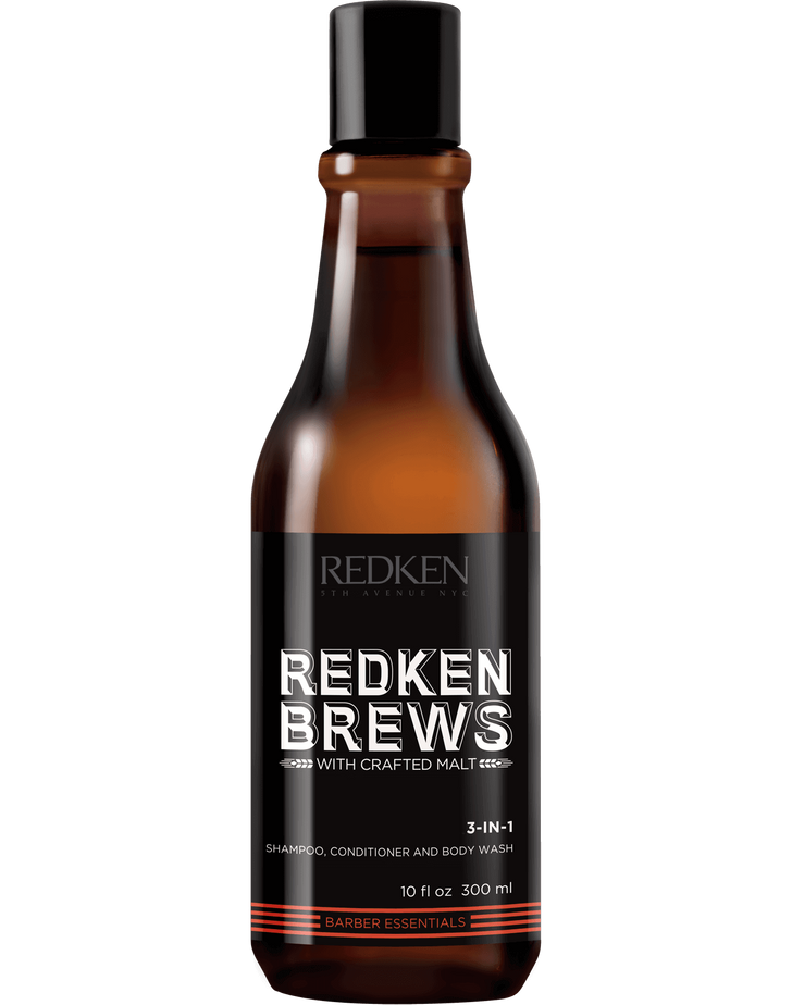 Redken Brews 3-In-1 Shampoo, Conditioner & Body Wash ByRedken