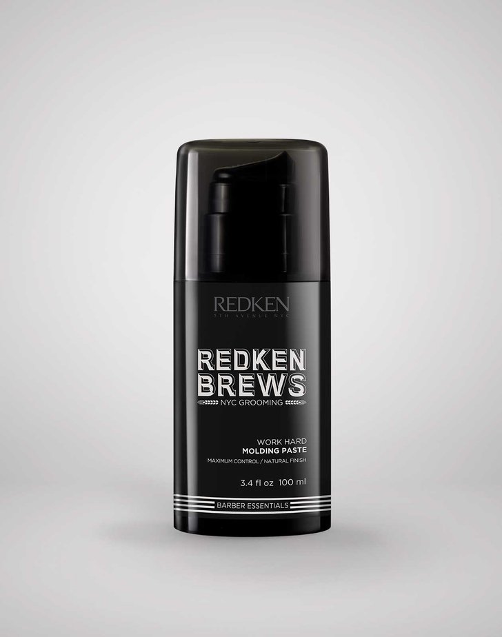 Redken Brews Work Hard Molding Paste Redken Brews Haircare Products Redken