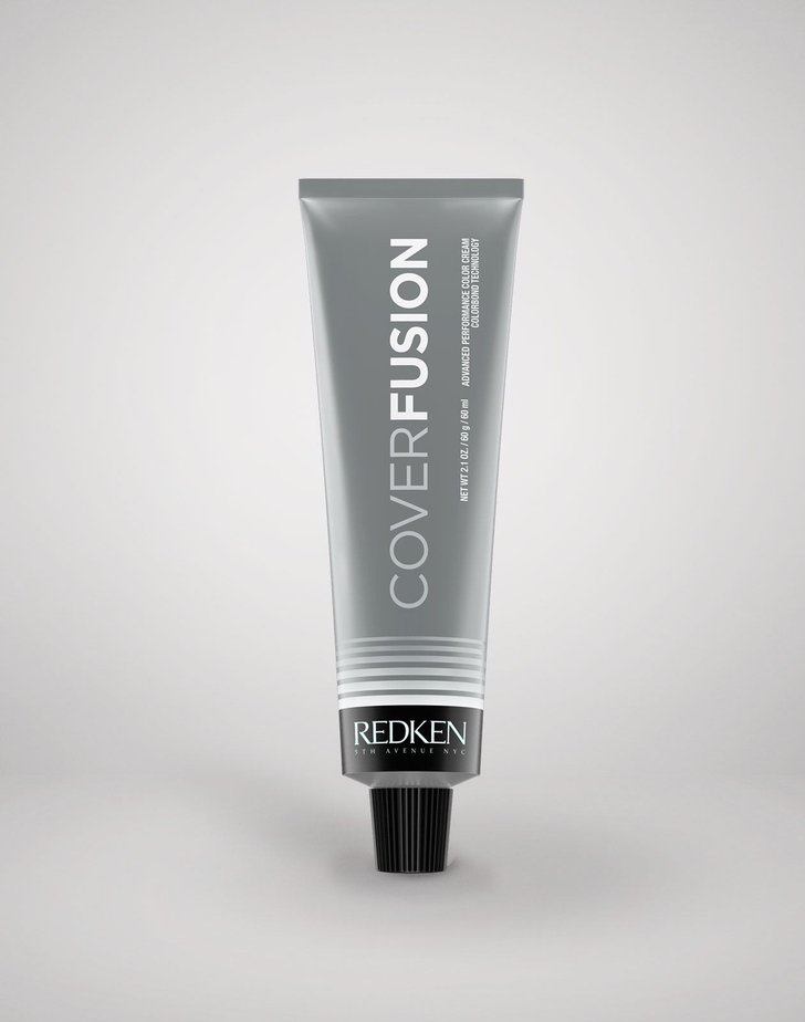 Cover Fusion Low Ammonia 100% Gray Coverage Permanent Color Cream ByRedken